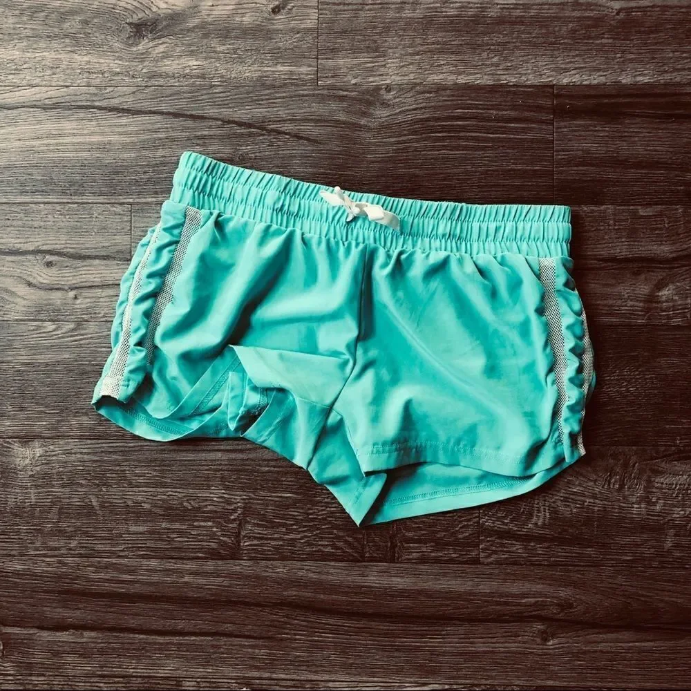 FABLETICS Pamela Drawstring Mesh Detail Shorts